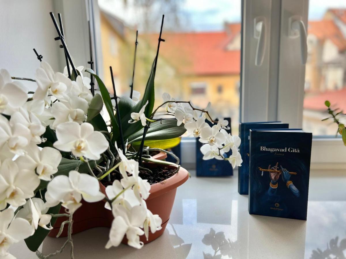 Om Yoga Center Apartman Beszterce Kültér fotó